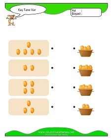 Kaç Tane Var Çalışma Sayfaları